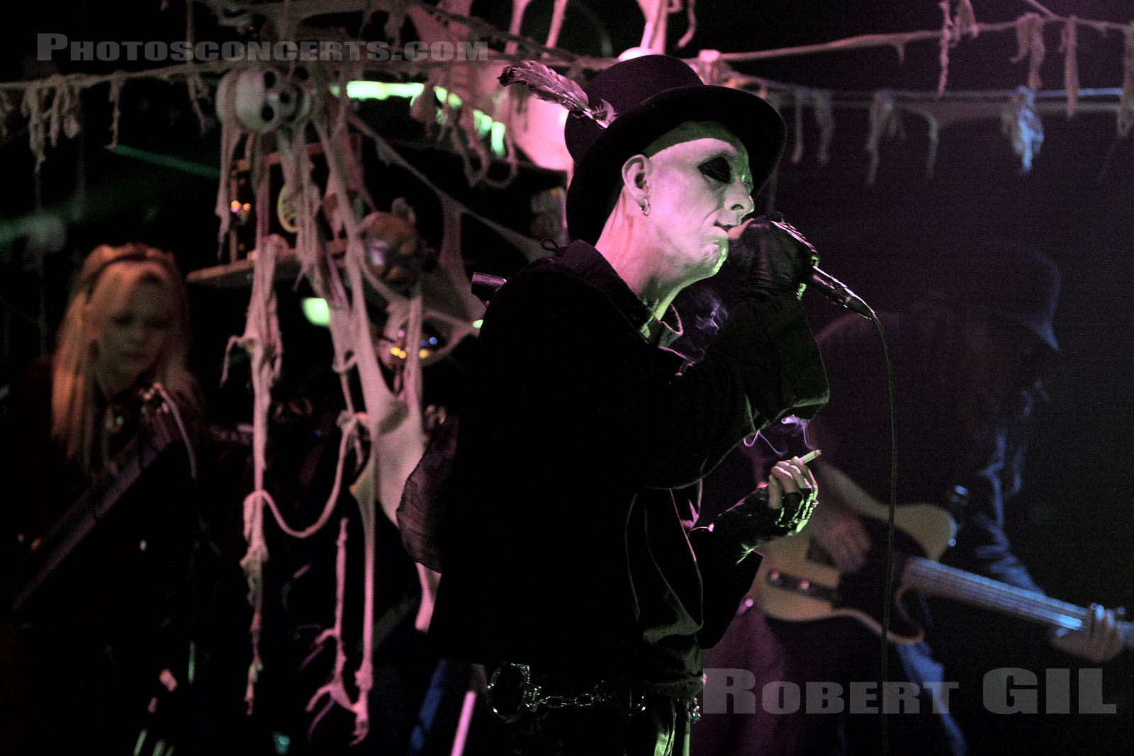 Photo : ALIEN SEX FIEND, La Locomotive (PARIS) - 2007-01-21 - Robert GIL  (PhotosConcerts.com) - Photographe de concerts