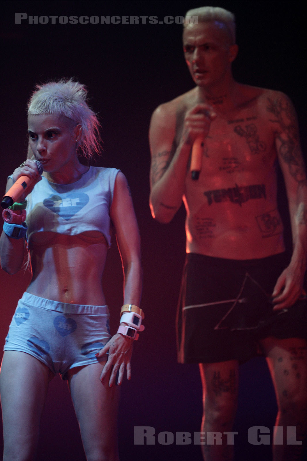 DIE ANTWOORD - 2012-07-06 - PARIS - Le Bataclan 