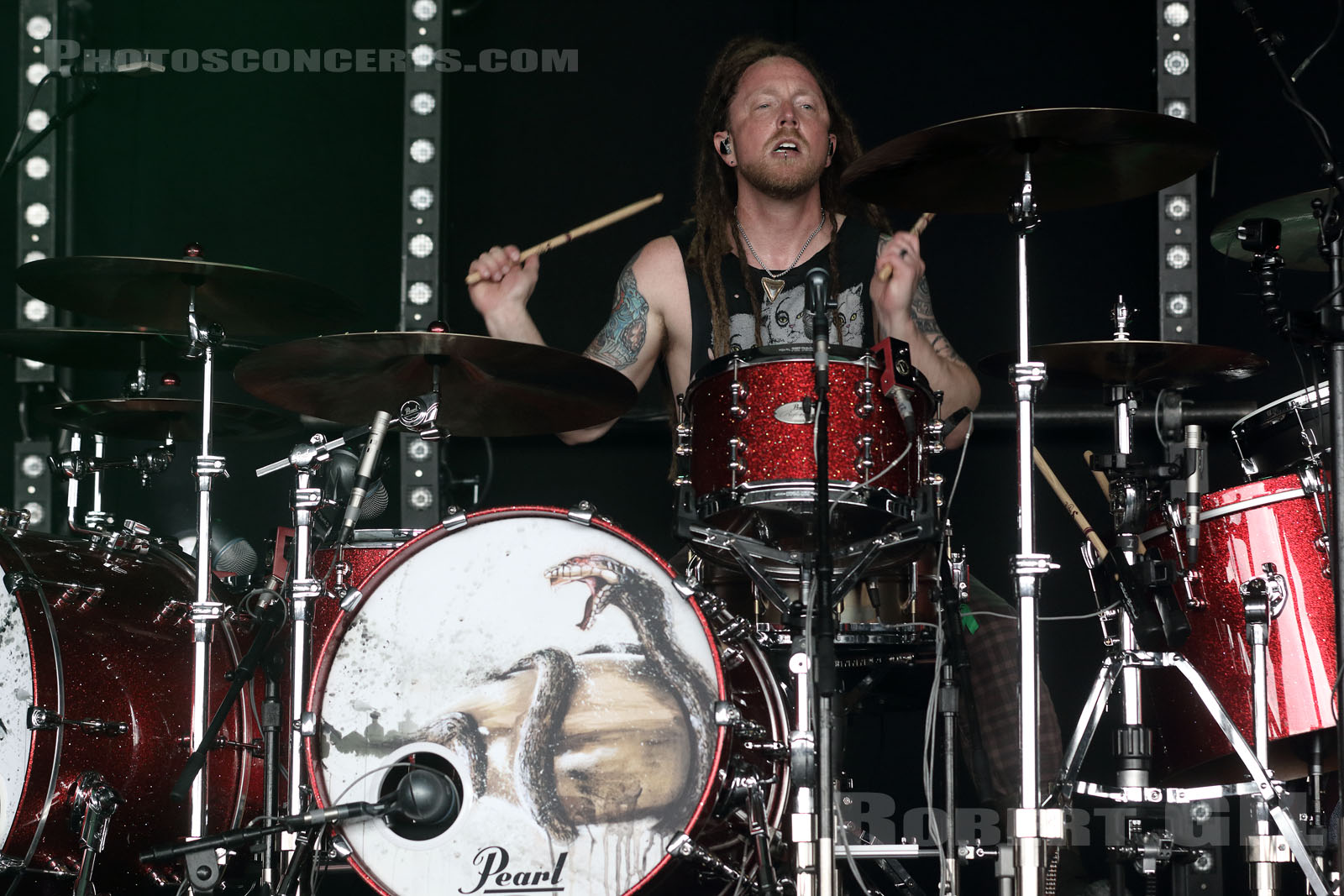 Photo : SHINEDOWN, Hippodrome de Longchamp - Stage 3 (PARIS) - Download ...